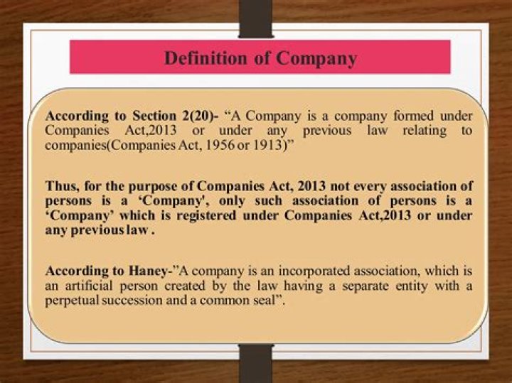 Which company is registered under the Companies Act 1956?