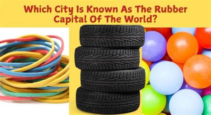 Which Ohio city is known as the Rubber Capital of the World?