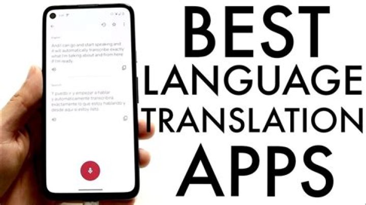 Which translator app is the most accurate?