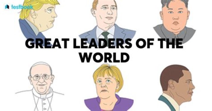 Who are leaders in the world?