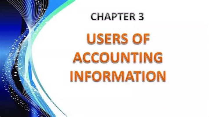 Who are the three main users of accounting information?