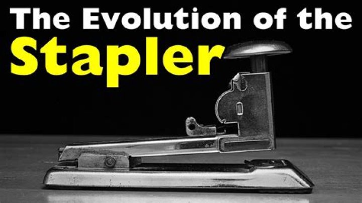 Who invented the first stapler?