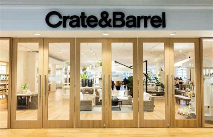 Who is Crate and Barrel affiliated with?