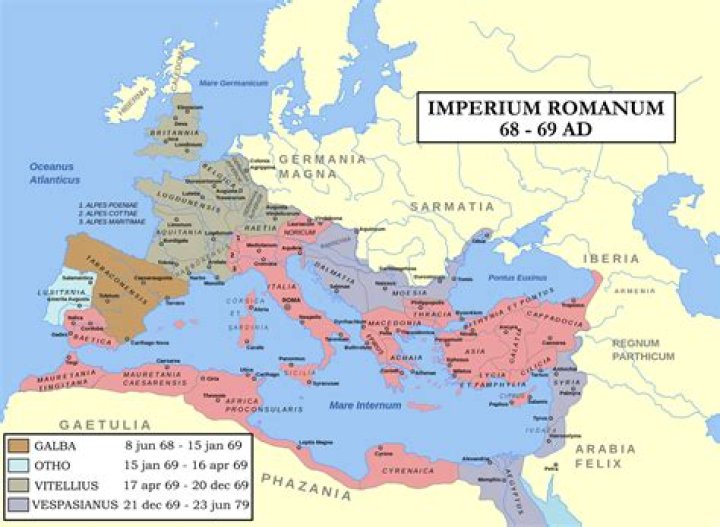 Who ruled Rome in 60 AD?