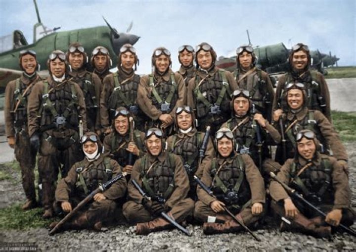 Who survived kamikaze pilots?