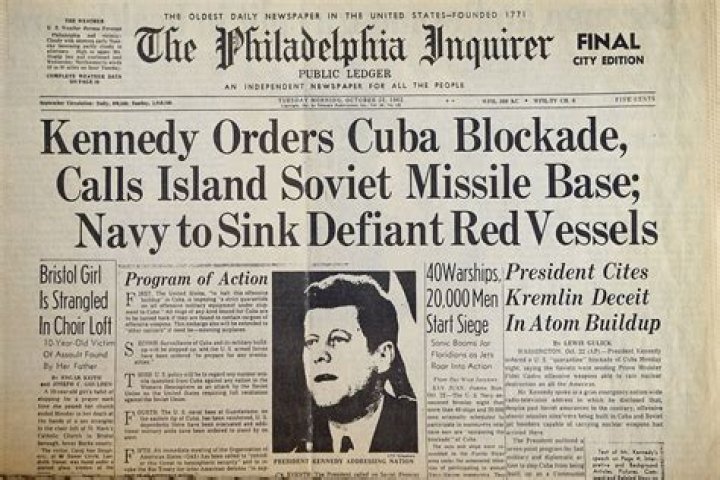 Who told Kennedy about the Cuban Missile Crisis?