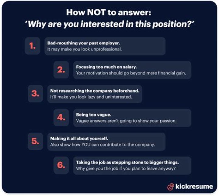 Why are you interested in this position and working for this company?