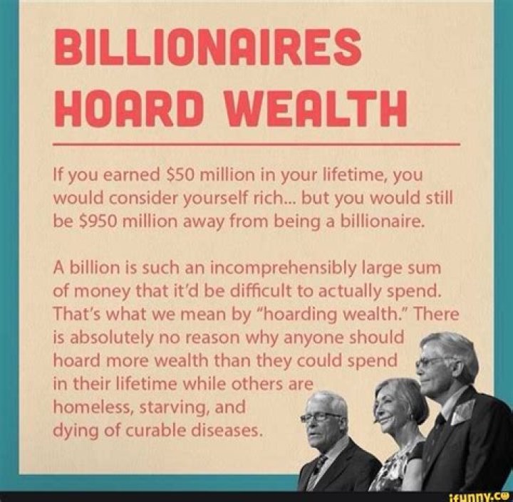 Why do people hoard money economics?