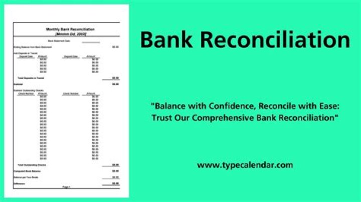 Why do we complete a bank reconciliation?