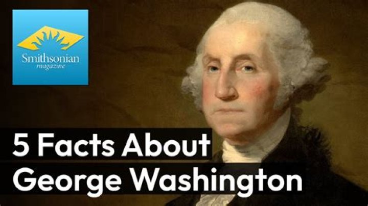 Why is George Washington remembered in history?