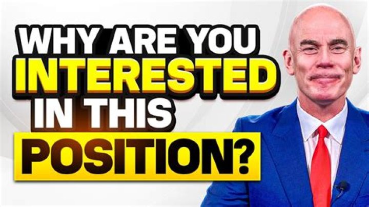 Why this organization and why are you interested in this position?