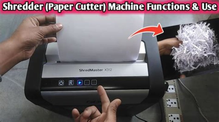 Why would a business use a paper shredder?